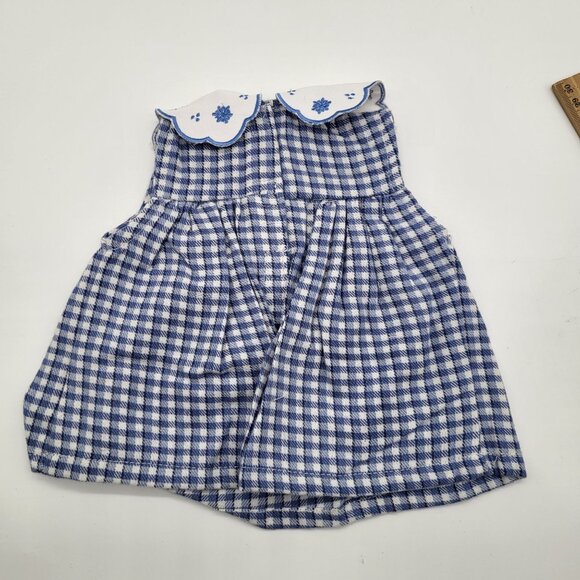 VTG Small Small World Beatrice Collections 18" Doll Dress and Bloomers Blue - Picture 6 of 8